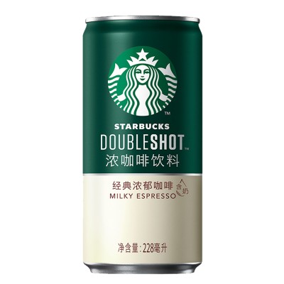 STARBUCKS DOUBLESHOT MILKY ESPRESSO 228ml