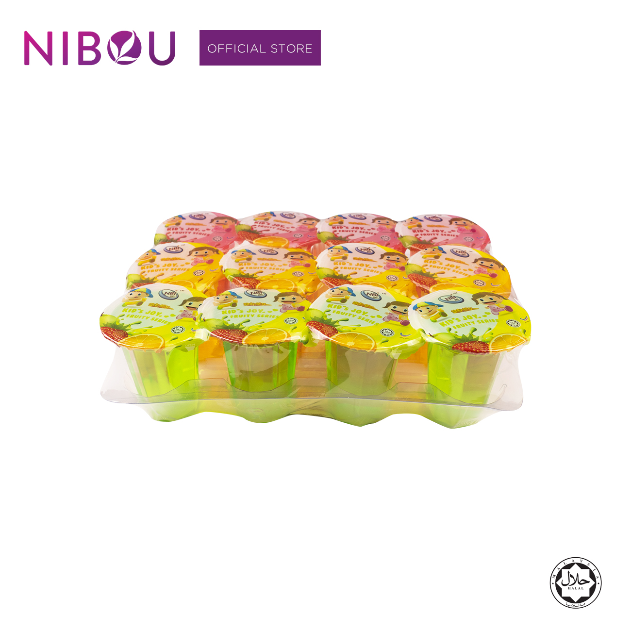 Nibou (NBI) KIDS JOY Drinking Jelly (75gm x 12's x 12)
