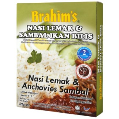 Brahim's Nasi Lemak & Sambal Ikan Bilis 250g