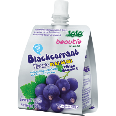 JELE BEAUTIES BLACKCURRENT 150G (36 Units Per Carton)