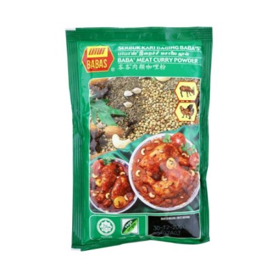 Babas Meat Curry Powder 125g