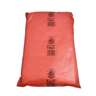 F&B Plastic Bag 8X12 HM (70 Units Per Carton)