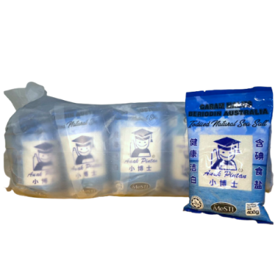 Garam Halus Beriodin - Anak Pintar (400grams X 50bags)