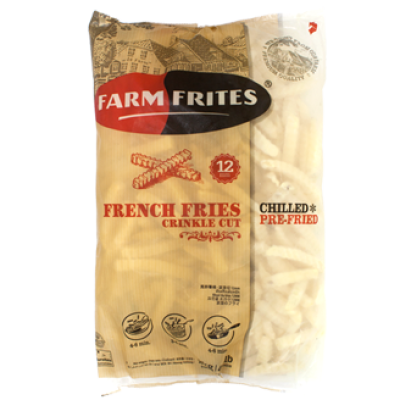 [PRE ORDER ONLY ETA 12-14 Working Days] Farm Frites Crinkle Cut 2kg