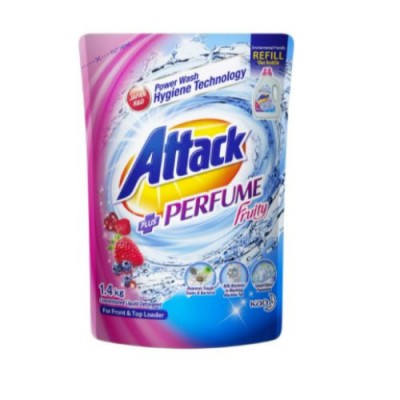 [PRE ORDER ONLY ETA 12-14 Working Days] ATTACK LIQ FRUITY PERFUME  REF 1400Gx8 (Refill Pack)