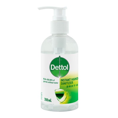 [PRE ORDER ONLY ETA 12-14 Working Days] Dettol Hand Sanitizer 200ml (24 Units Per Carton)