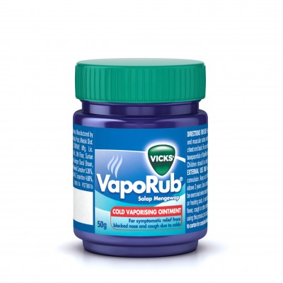 [PRE ORDER ONLY ETA 12-14 Working Days] VICKS 50G VAPORUB