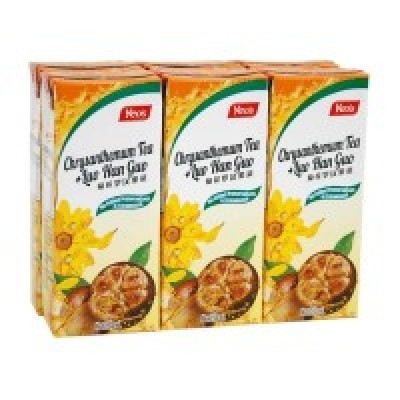 [PRE ORDER ONLY ETA 12-14 Working Days] YEOS TB CHRYSANTHEMUM TEA + LUO HAN GUO 4 x 6's x 250ml