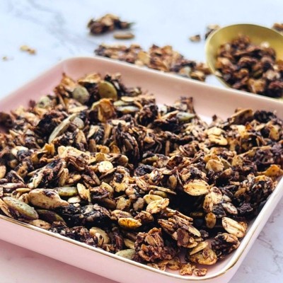 Fresh Bulk Rich Dark Chocolate Granola 200g (30pkt ctn)