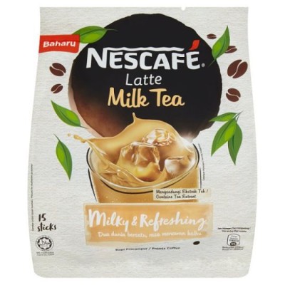 Nescafe Latte Milk Tea Premix Coffee 15 x 25g