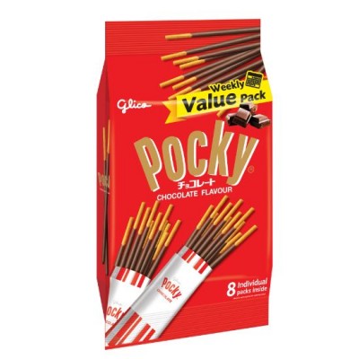 POCKY Chocolate 176gm pack ( 5 packs per carton )