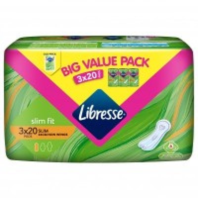 [PRE ORDER ONLY ETA 12-14 Working Days] Libresse SlimNW24cm (3x20s)x8