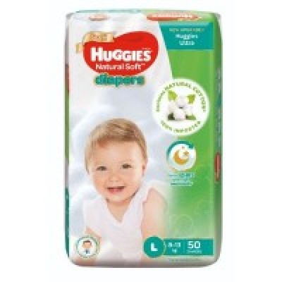 [PRE ORDER ONLY ETA 12-14 Working Days] HUGGIES NAT SOFT SJP L50S