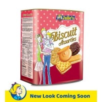 [PRE ORDER ONLY ETA 12-14 Working Days] Julie's Biscuit Assorties Tin 530g x 6