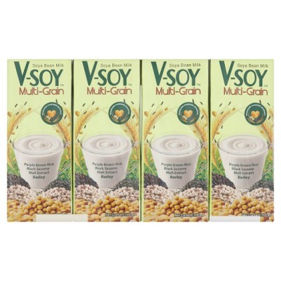 V-Soy Multi Grain Soya Bean Milk 200ml
