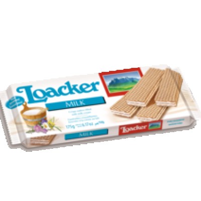 LOACKER Classic Milk 175gm Pack (18 Units Per Carton)