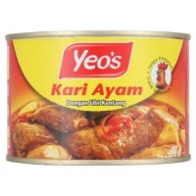 [PRE ORDER ONLY ETA 12-14 Working Days] YEOS CURRY CHICKEN 24 x 405g