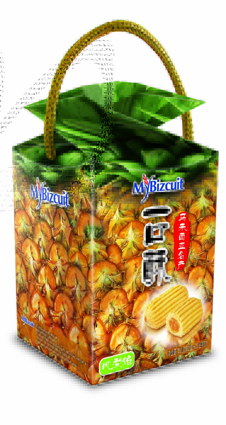 3D 01 - Pineapple Tart (24 Units Per Carton)