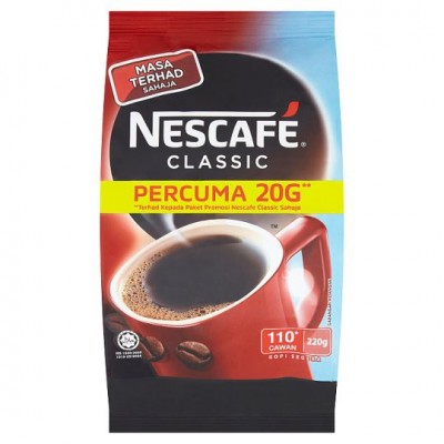 NESCAFE CLASSIC REFILL 220G 24 X 220G