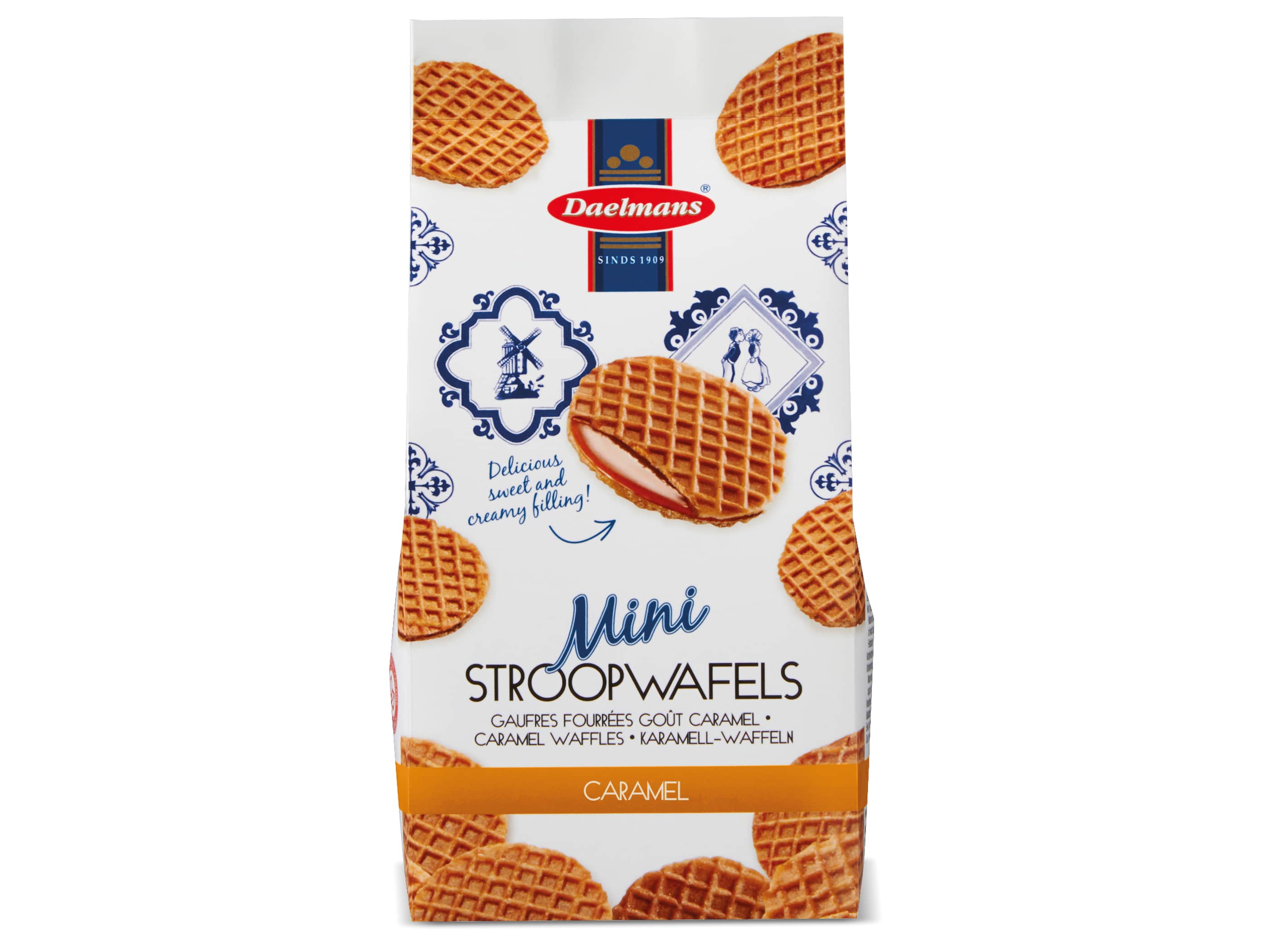 Daelmans Mini Caramel Stroopwafels (200g)