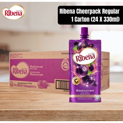 [PRE ORDER ONLY ETA 12-14 Working Days] Ribena Blackcurrant Fruit Drink 330ml x 24
