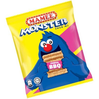 Mamee Monster BBQ 40x25g