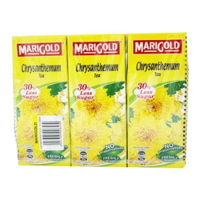 Marigold Asian Drink Less Sugar 6 x 250ml CHRYSANTHEMUM Minuman