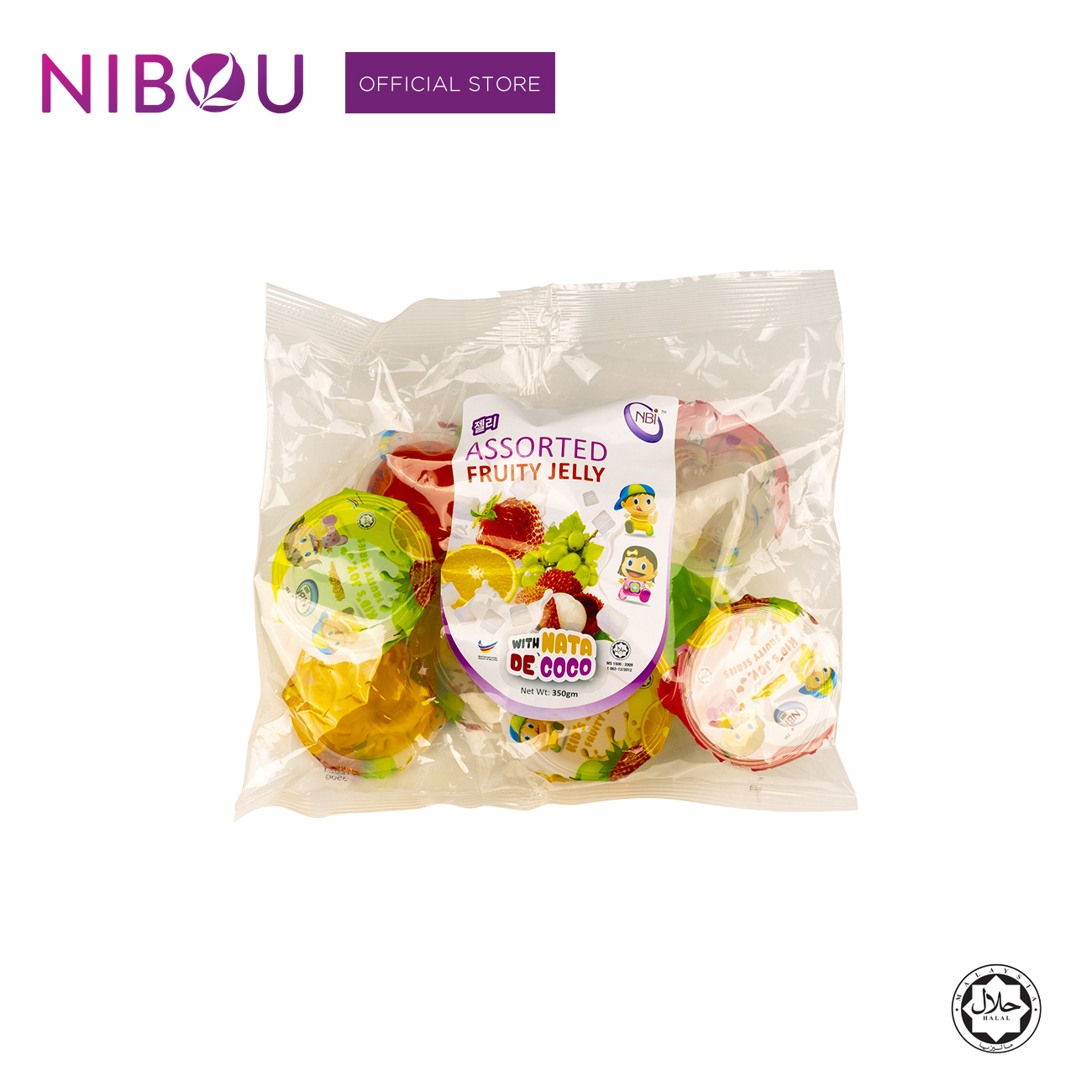 Nibou (NBI) Dadih Jelly Asst (35gm x 10's x 24)