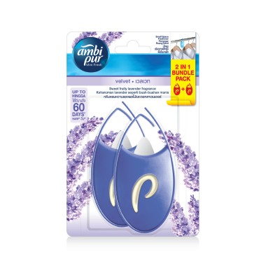 [PRE ORDER ONLY ETA 12-14 Working Days] AMBI PUR MINI FRESH 4.5MLX2 VELVET BP