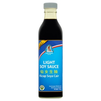 ANGEL BRAND LIGHT SOY SAUCE 370 ML