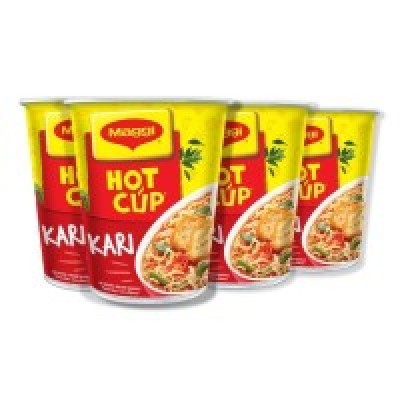 [PRE ORDER ONLY ETA 12-14 Working Days] MAGGI Hot Cup Curry 9 x 6 x59g