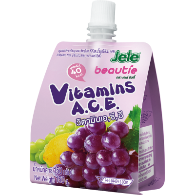 JELE BEAUTIES GRAPE 150G (36 Units Per Carton)