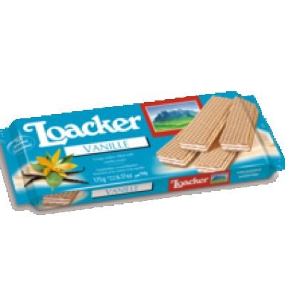 LOACKER Classic Vanille 175gm Pack (18 Units Per Carton)