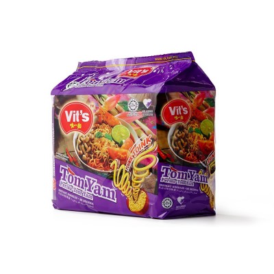 Vit's Instant Noodles Tom Yam (5 Packets)