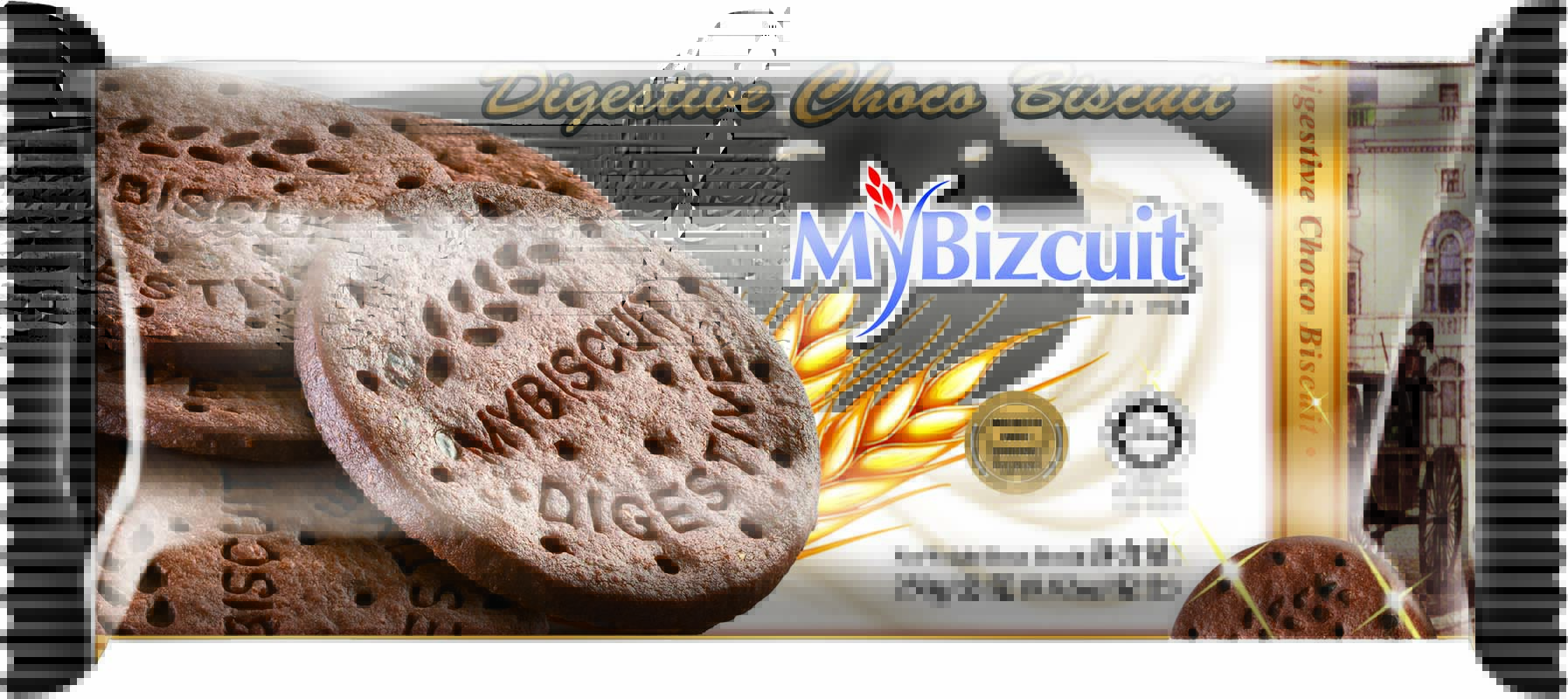 WD 02 - Digestives Choco Biscuit (250 g Per Unit)