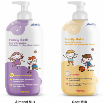 ANAKKU FAMILY BATH GOAT MILK 1L