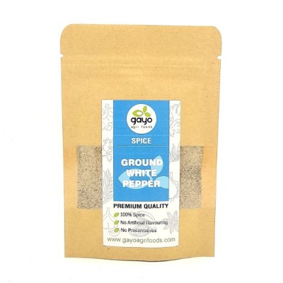 Gayo 100% Ground permaculture white pepper 50g