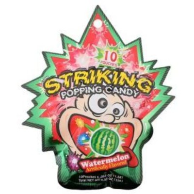 Striking Popping Candy Watermelon 48 x 15g