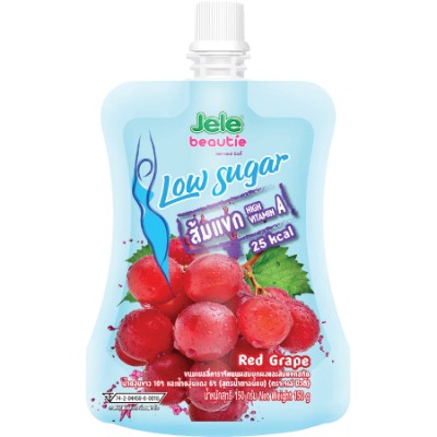 JELE BEAUTIES LOW SUGAR RED GRAPE 150G (36 Units Per Carton)