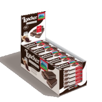 LOACKER Classic Cocoa & Milk 45gm Pack (25 Units Per Carton)