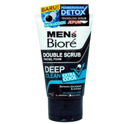 [PRE ORDER ONLY ETA 12-14 Working Days] MEN'S BIORE F.FOAM DOUBLE SCRUB DEEP CLEAN 100Gx12