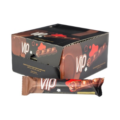 VIP Cocoa Wafer 25g x 24pcs (24 Units Per Outer)