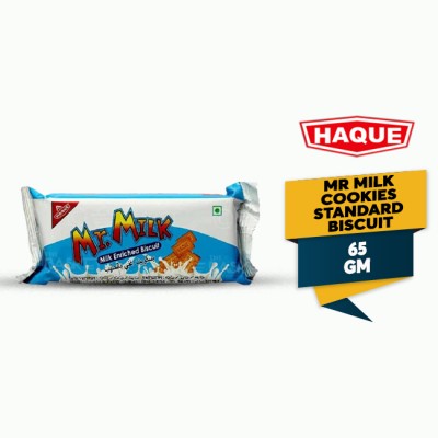 HAQUE MR MILK COOKIES  STANDARD BISCUIT- 65 GM