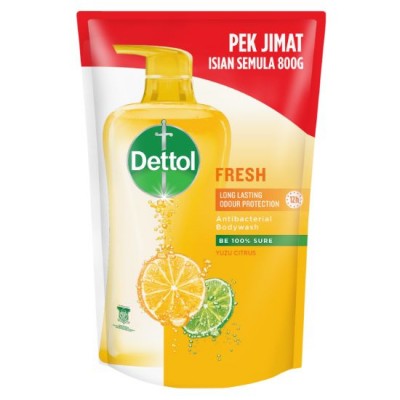 [PRE ORDER ONLY ETA 12-14 Working Days] DETTOL SHOWER GEL FRESH REFILL POUCH 850G (J)