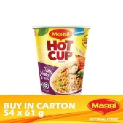 [PRE ORDER ONLY ETA 12-14 Working Days] MAGGI Hot Cup Tom Yam 54 x 61g