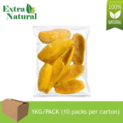 [Extra Natural] Frozen Rainbow Mango Halve 1kg (10 units per carton)