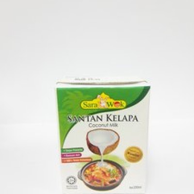SARAWOK Coconut Milk200ml Box (24 Units Per Carton)