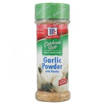 MCCORMICK Garlic Powder, California Style 85gm bottle (12 Units Per Carton)