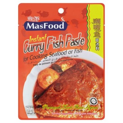 MasFood Instant Curry Fish Paste 200g