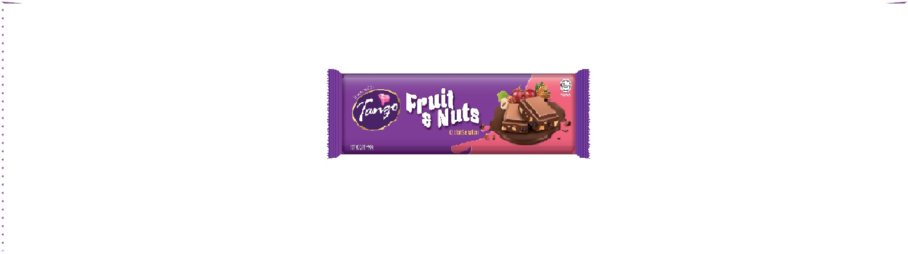 TANGO 40G FRUIT & NUTS BAR (20 Units Per Outer)